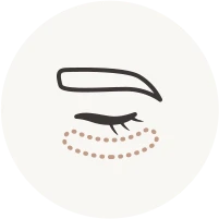 Candidates with under-eye hollows